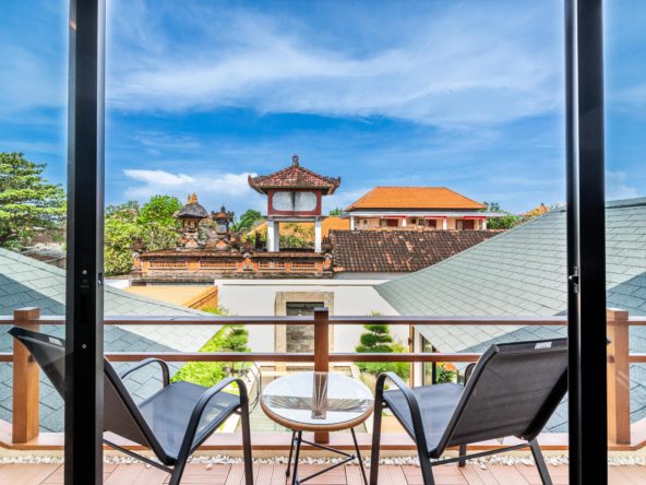 Private master bedroom balcony
