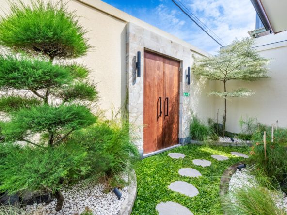 Private entrance door