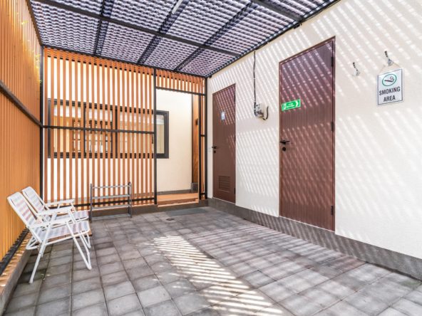 Free private parking garage